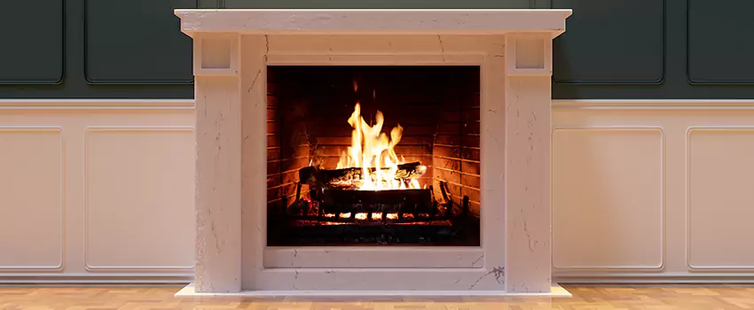 Decorative Electric Fireplace Installation in Silver Spring, Maryland