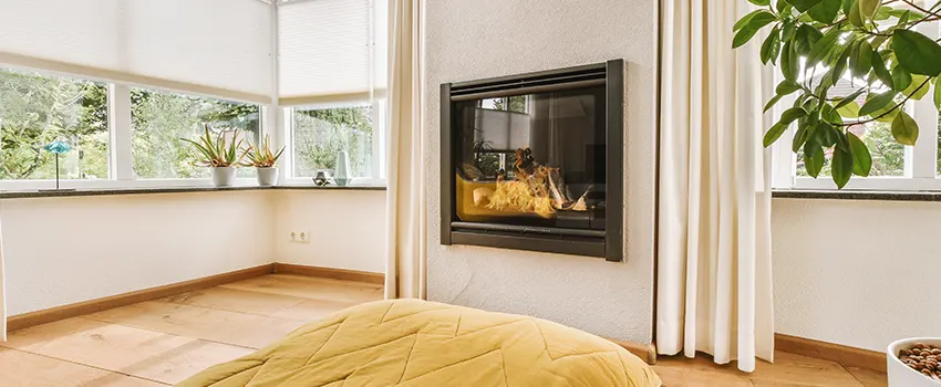 Residential Fireplace Ceramic Glass Installation in Silver Spring, MD