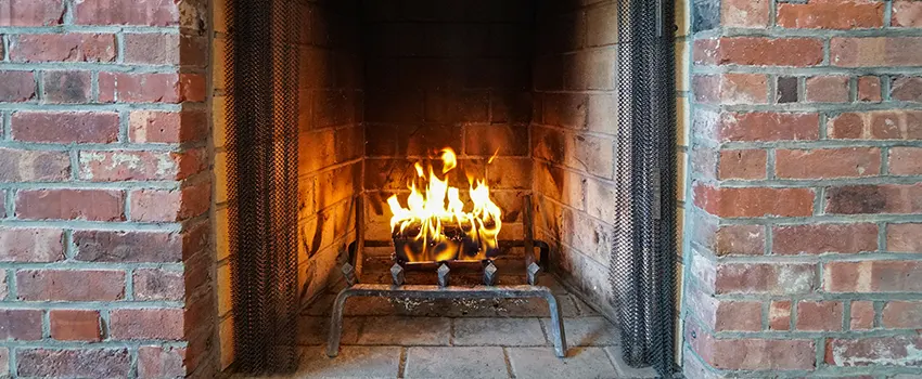 Repairing Damaged Fireplace Tiles in Silver Spring, Maryland