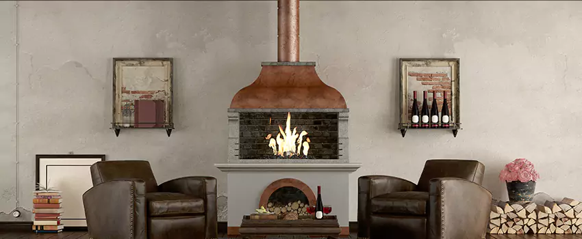 Thelin Hearth Products Providence Pellet Insert Fireplace Installation in Silver Spring, MD